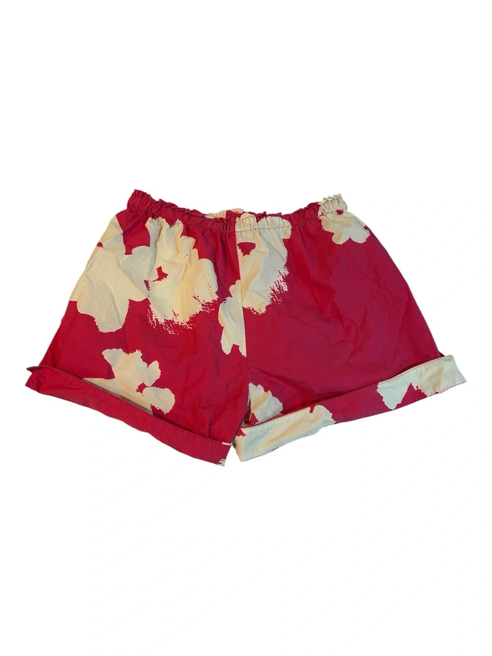 Tanya Taylor Flora Print Shorts